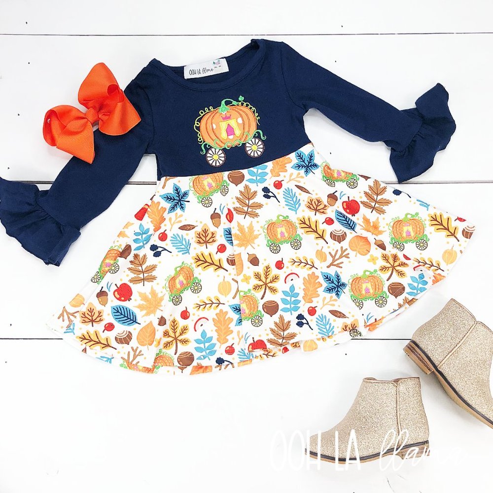 Royal Pumpkin Dress